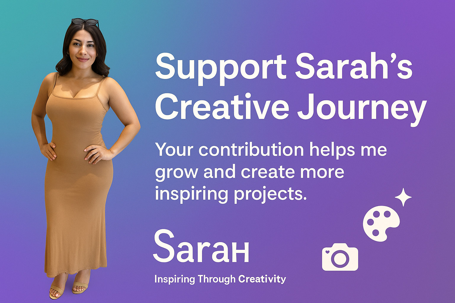 Support Sarah’s Creative Journey